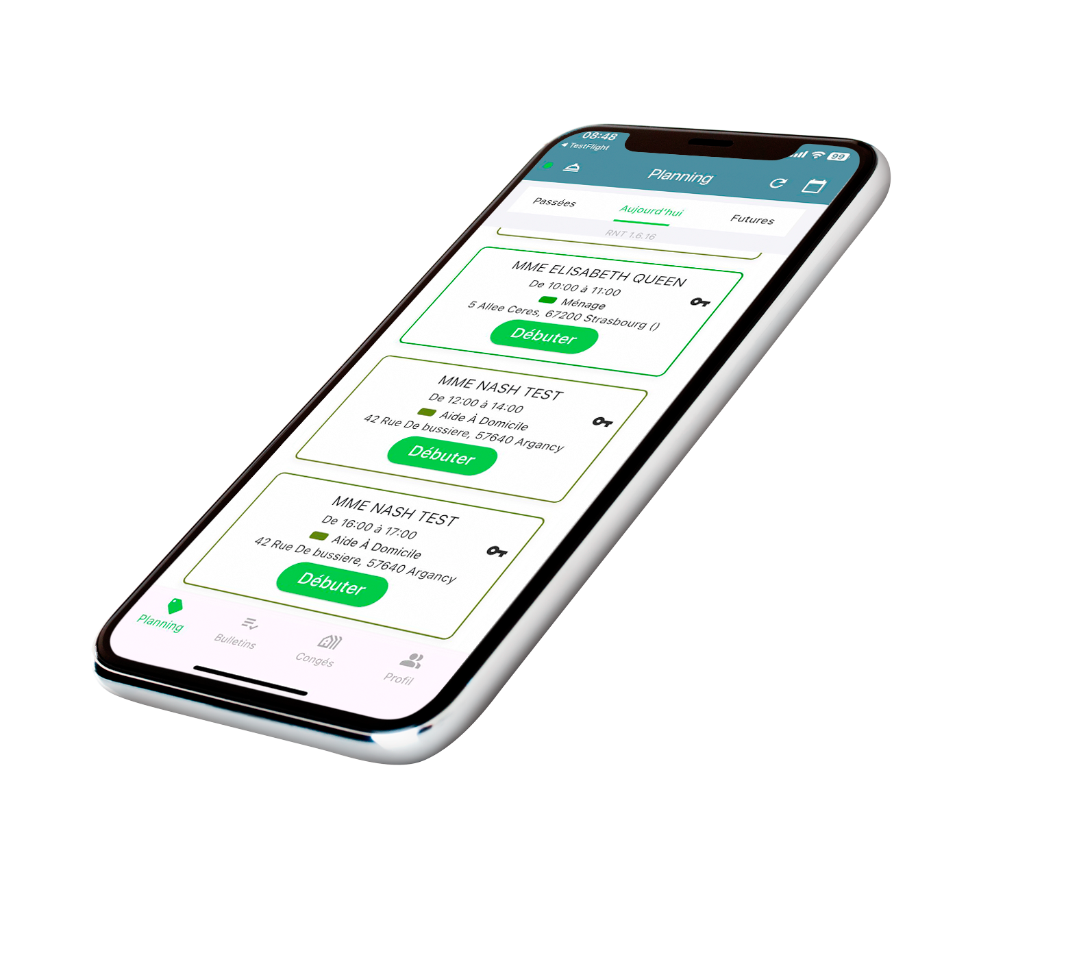 Application téléphone azaé