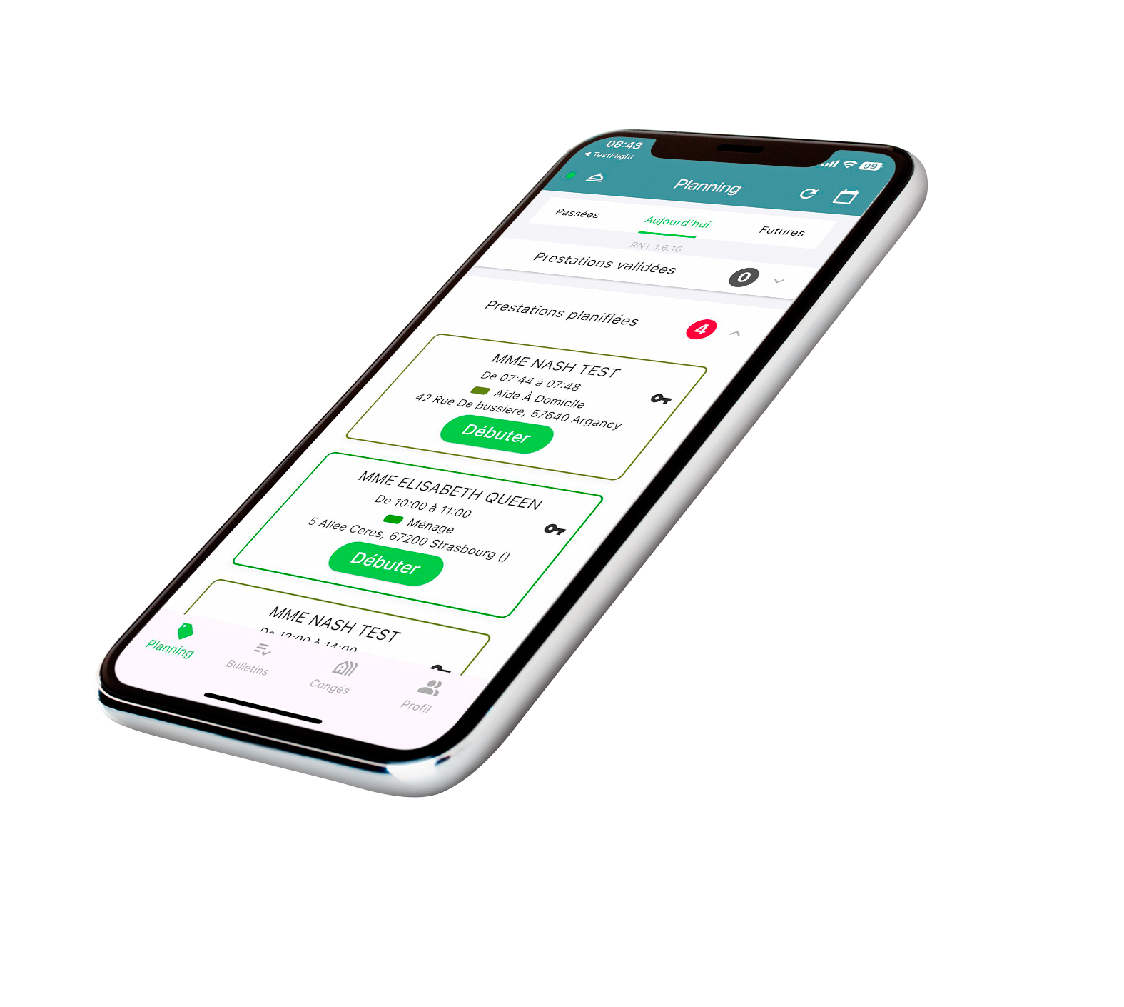 Application téléphone azaé