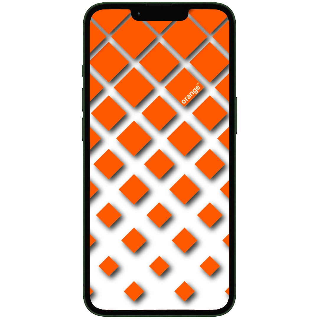 Téléphone avec logo